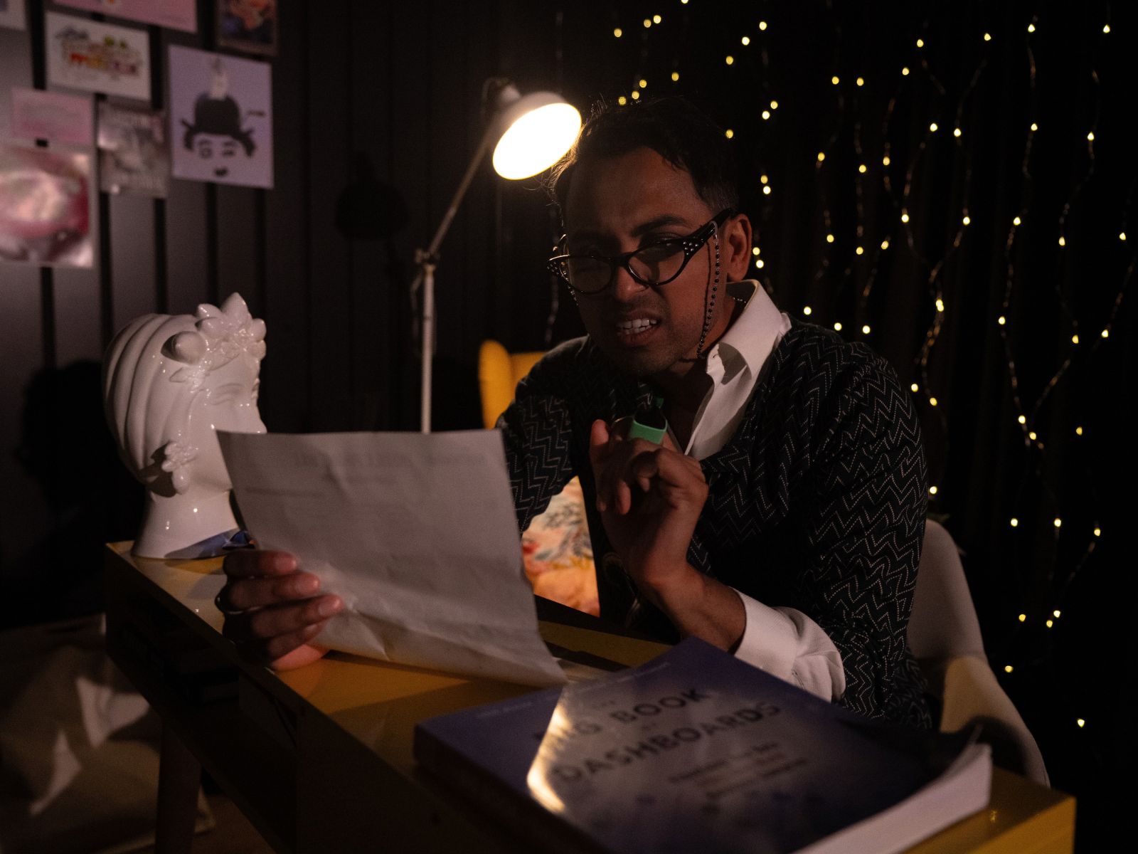 Amma — production still from The Algorithm of Us, Sydney Fringe 2026